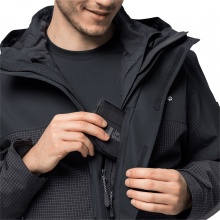 Jack Wolfskin Winter Jacket DNA Supernova 3-in-1 (waterproof, windproof, PFC-free) phantom grey Men